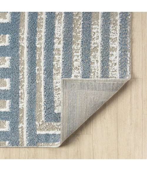 LR Home Vista Beige VISTA 7ft.9in. x 9ft.9in. Rectangle Rug