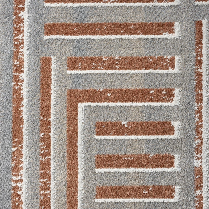 Rugs Town Beige VISTA 7ft.9in. x 9ft.9in. Rectangle Rug