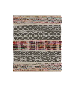 Vaughn VOG-AW Multi/Gray 3 ft. x 5 ft. Rectangle Area Rug