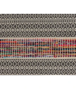 Vaughn VOG-AW Multi/Gray 3 ft. x 5 ft. Rectangle Area Rug