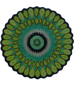 Valerie VIB-AI Miami Area Rug 5 ft. Round