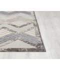 LR Home Westport 82292 Light Blue/ Ivory 5'0" X 7'0 Rect. Rug