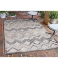 LR Home Westport 82292 Light Blue/ Ivory 5'0" X 7'0 Rect. Rug