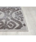 LR Home Westport 82293 Light Blue/ Ivory 5'0" X 7'0 Rect. Rug