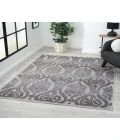 LR Home Westport 82293 Light Blue/ Ivory 5'0" X 7'0 Rect. Rug