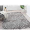 LR Home Westport 82293 Light Blue/ Ivory 5'0" X 7'0 Rect. Rug