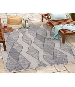 Winona WES-AB Blue 5 ft. x 7 ft. Rectangle Area Rug