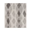 Winona WES-AB Gray 5 ft. x 7 ft. Rectangle Area Rug