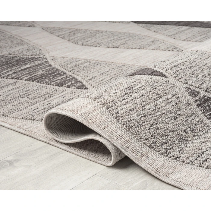 Rugs Town 82295 Gray/ Anthracite 7'-10" X 8'-10 Rect. Rug