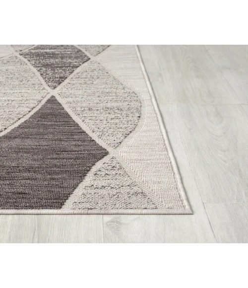 LR Home Westport 82295 Gray/ Anthracite 5'0" X 7'0 Rect. Rug