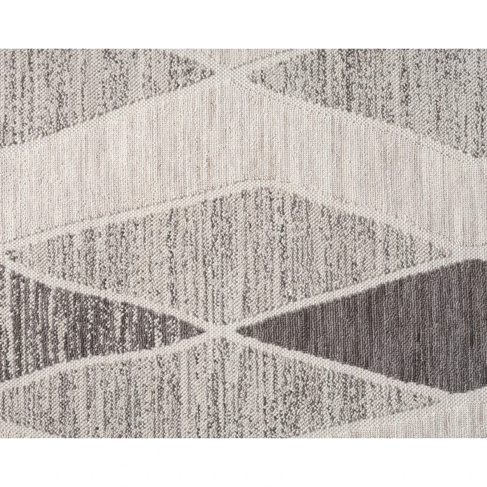 Rugs Town 82295 Gray/ Anthracite 7'-10" X 8'-10 Rect. Rug
