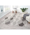 LR Home Westport 82295 Gray/ Anthracite 5'0" X 7'0 Rect. Rug