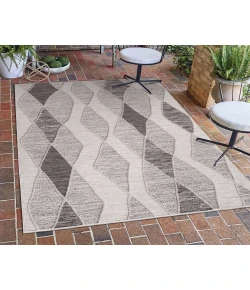 Winona WES-AB Gray 5 ft. x 7 ft. Rectangle Area Rug