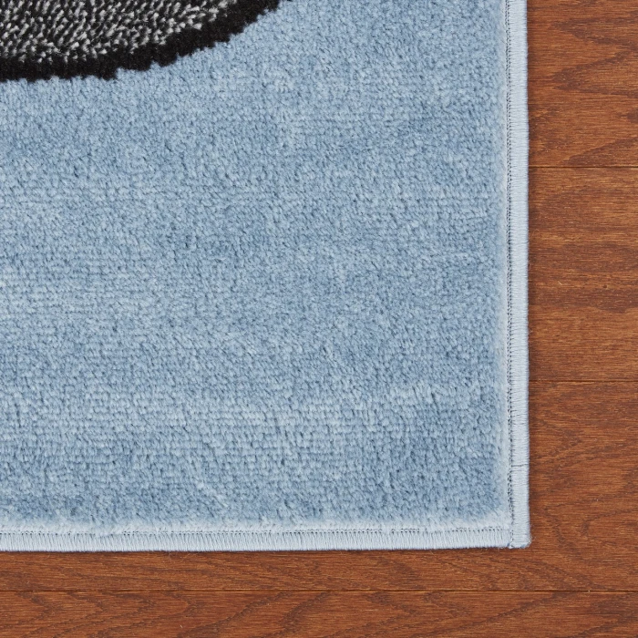 Rugs Town Blue WHIMS 3ft.6in. x 5ft.6in. Rectangle Rug