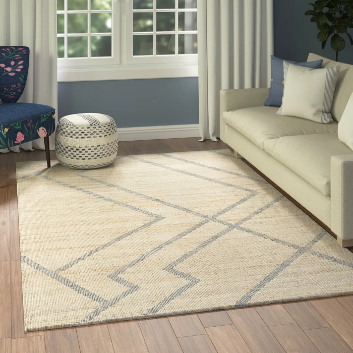 Rugs Town Beige WILLO 5ft. x 7ft.9in. Rectangle Rug