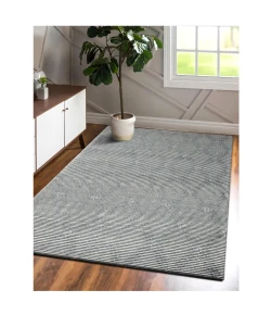 LR Home Bergen Gray 03436 9 ft. X 12 ft. Rect. Rug