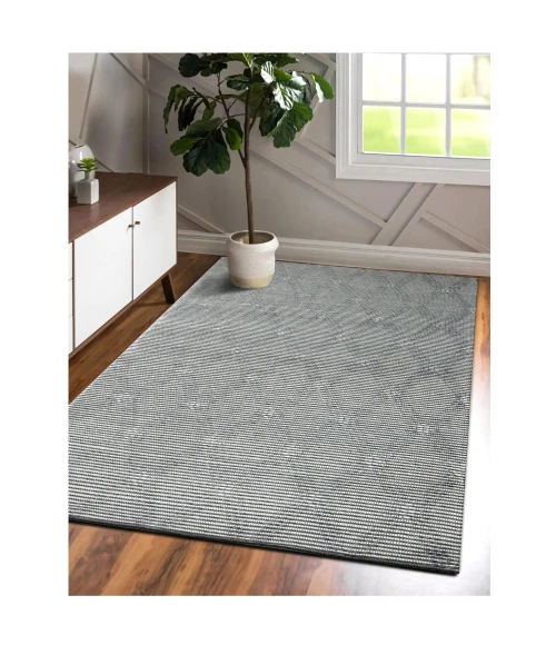 LR Home Bergen Gray 03436 7 ft. 9 in. X 9 ft. 9 in. Rect. Rug