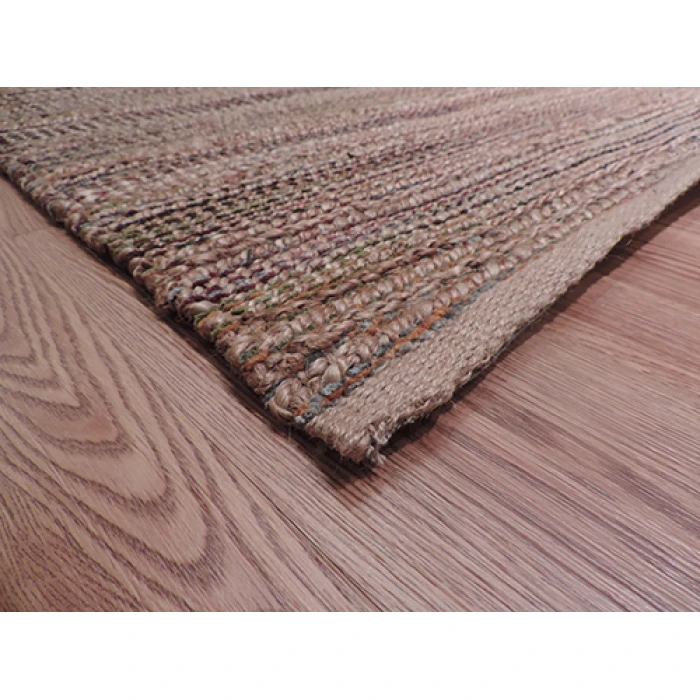Rugs Town Fiber Tan/Red-Brown/Blue/Yellow/Green 3302 10 ft. X 14 ft. Rect. Rug