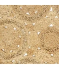 LR Home NATURAL FIBER 12031 Natural 8' Round Rug