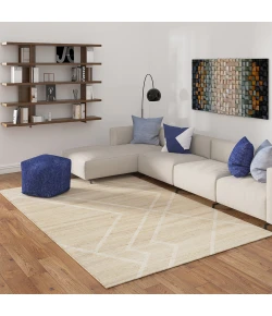 LR Home Willow Ivory WILLO 9ft. x 12ft. Rectangle Rug