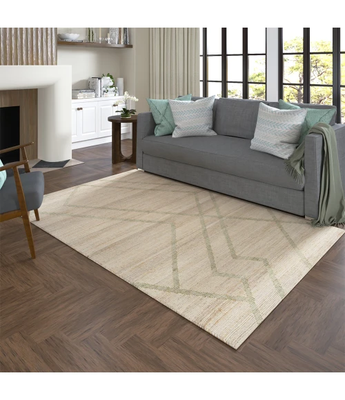 LR Home Willow Green WILLO 10ft. x 14ft. Rectangle Rug