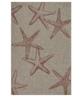 LR Home CAPTIVA 81020 Coral/ Beige 7'9" X 9'5 Rect. Rug