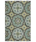 LR Home DAZZLE 54076 Green 5' X 7'9 Rect. Rug