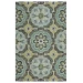 Daleyza DAZ-AQ Green Area Rug 4 ft. Round