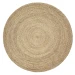 Brynn NAT-AS Gray Area Rug 8 ft. Round
