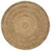 Brynn NAT-AT Gray Area Rug 8 ft. Round