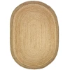 Brynn NAT-AU Natural Area Rug 5 ft. X 7 ft. Oval