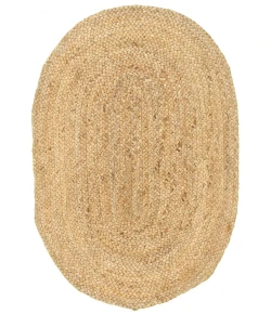 LR Home Natural Fiber 50135 Natural 2'0" X 2'3" Oval Rug