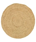 LR Home NATURAL FIBER 50136 Natural 8' Round Rug