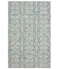 LR Home Sun Shower 81242 Blue/ Green 5' X 8' Rect. Rug