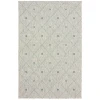 LR Home Sun Shower 81248 Blue/ Gray 5' X 8' Rect. Rug