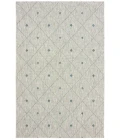 LR Home Sun Shower 81248 Blue/ Gray 5' X 8' Rect. Rug