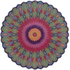 Valerie VIB-AI Pink Area Rug 3 ft. Round
