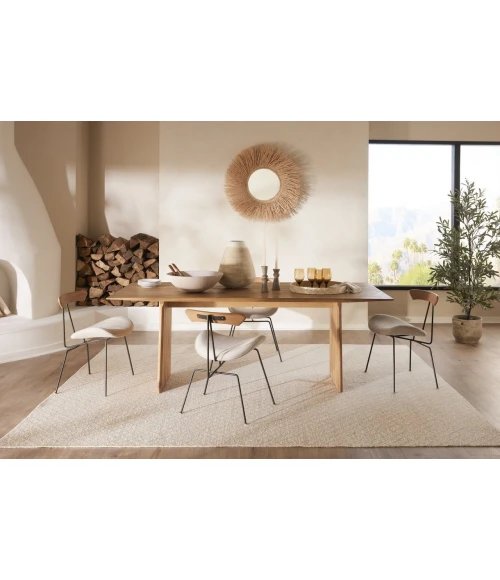 Luxe Kaleen Aiya Sand AIY01 9ft. x 12ft. Rect. Rug