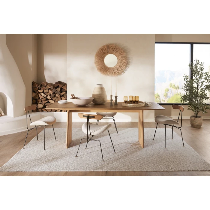 Luxe Kaleen Aiya Silver AIY01 8ft. x 10ft. Rect. Rug