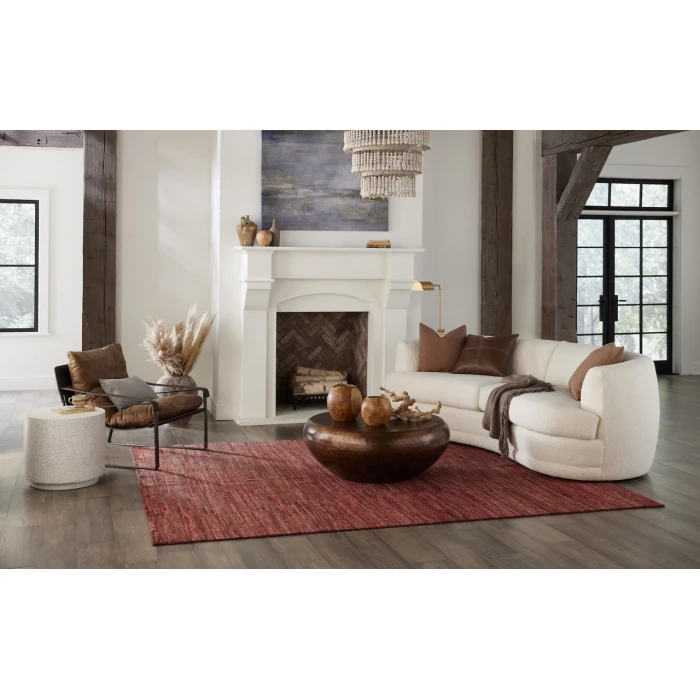 Luxe Kaleen Dorado Red DOR05 7ft.9in. x 9ft.9in. Rect. Rug