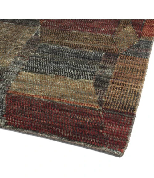 Luxe Kaleen Dorado Multi DOR07 7ft.9in. x 9ft.9in. Rect. Rug