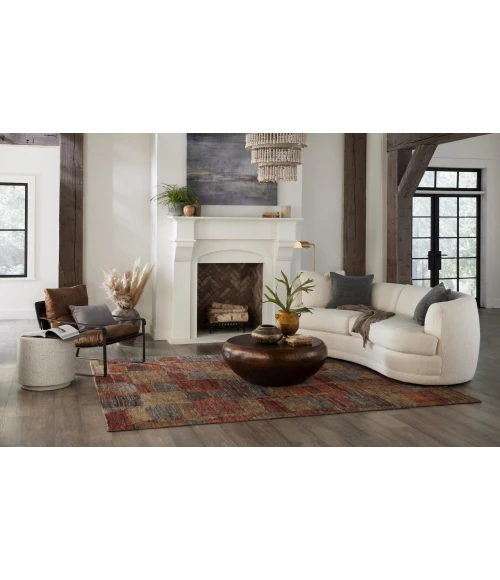 Luxe Kaleen Dorado Multi DOR07 7ft.9in. x 9ft.9in. Rect. Rug