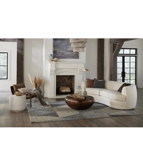 Luxe Kaleen Dorado Grey DOR09 4ft. x 6ft. Rect. Rug