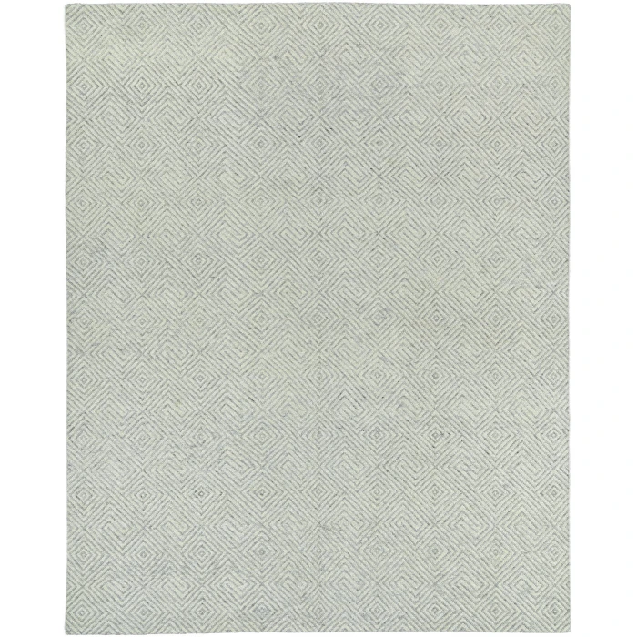 Luxe Kaleen Fletcher Silver FLE01 8ft. x 10ft. Rect. Rug