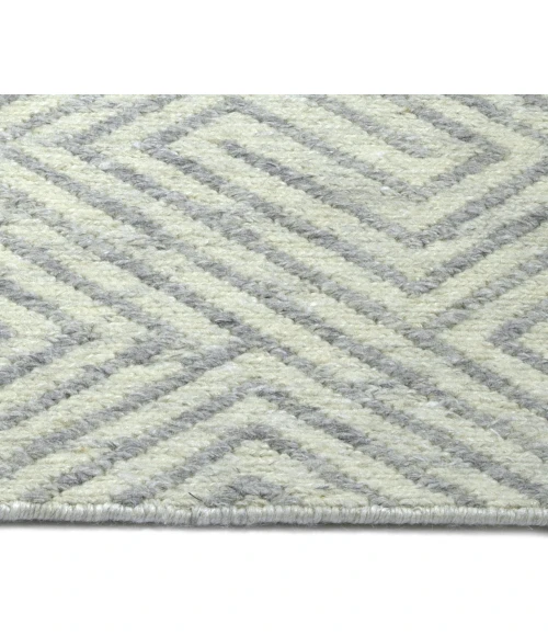 Luxe Kaleen Fletcher Silver FLE01 8ft. x 10ft. Rect. Rug