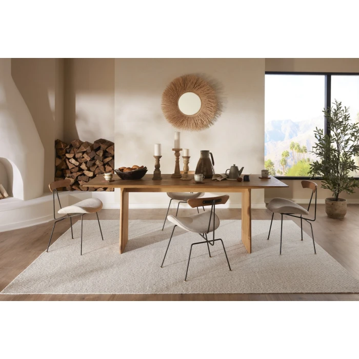Luxe Kaleen Fletcher Silver FLE01 8ft. x 10ft. Rect. Rug