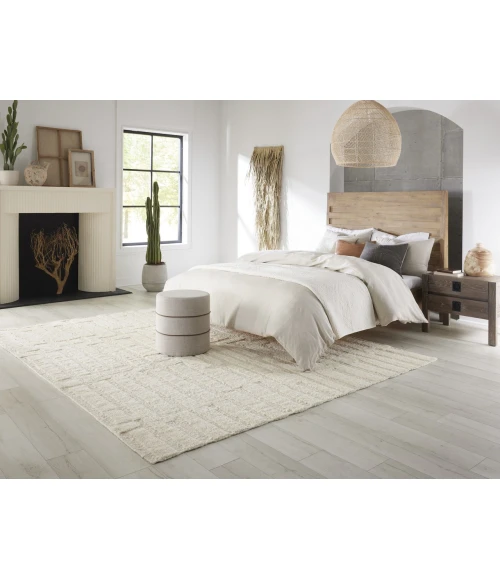 Luxe Kaleen Flint Ivory FLI03 8ft. x 10ft. Rect. Rug