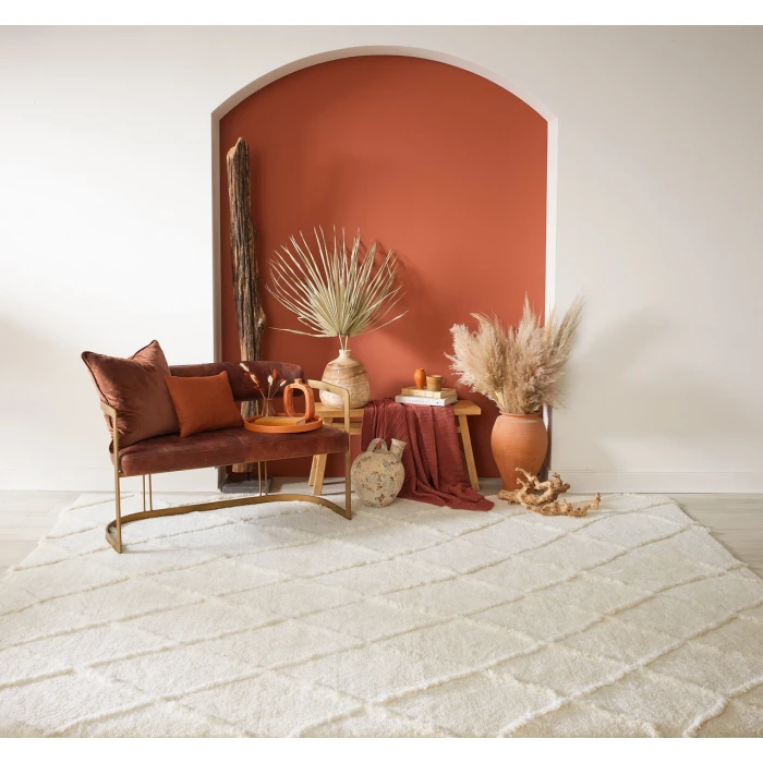 Luxe Kaleen Jinsen Ivory JIN02 9ft. x 12ft. Rect. Rug