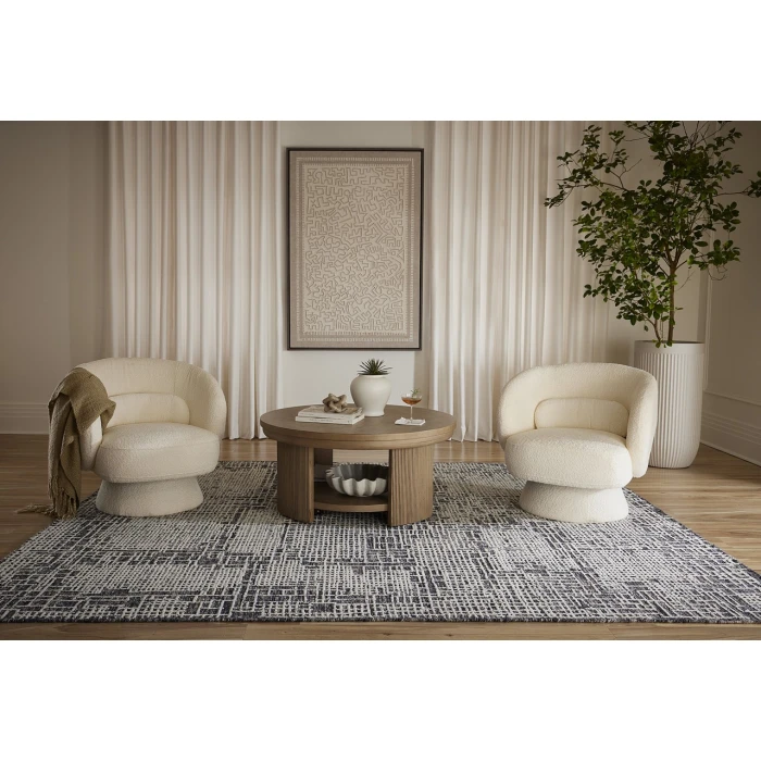 Luxe Kaleen Texere Navy TXE01 9ft. x 12ft. Rect. Rug