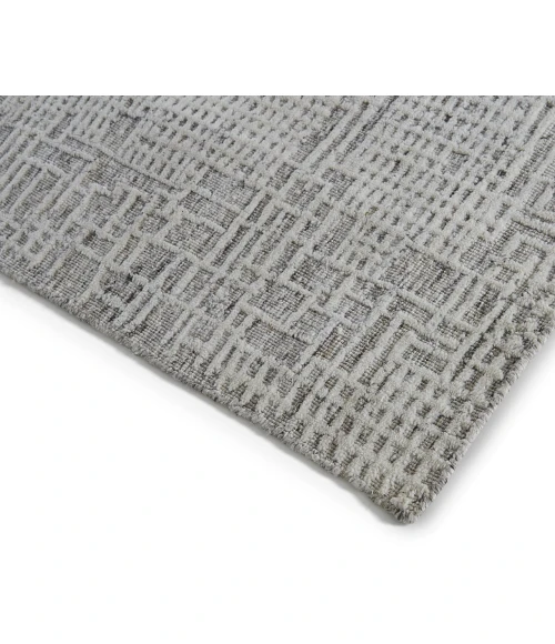 Luxe Kaleen Texere Silver TXE01 9ft. x 12ft. Rect. Rug